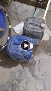 出售矿桶，塑料二手小蓝桶，每天800个