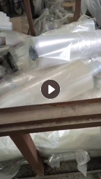 长期出售无胶pet卷筒膜，现货2吨左右