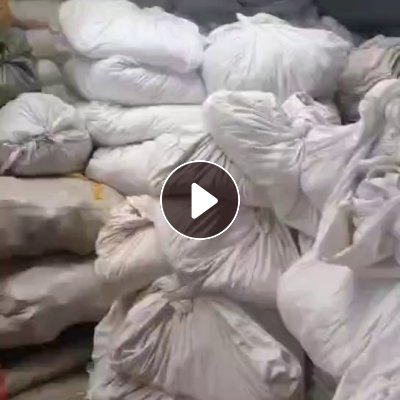 长期出售酒店布草，白色床单被罩，大白开花料，现货七八吨