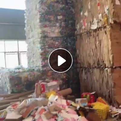 长期出售纯黄板纸压块，花纸箱压块