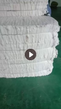 优质大白开出来的再生棉花长期出售，月供300吨！