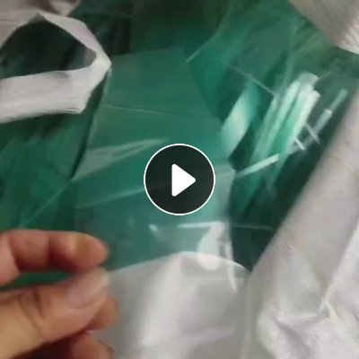 出售PC带绿膜,没胶,做仪表盘的PC废料,现货15吨