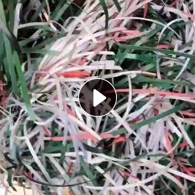 长期出售杂色pp打包带废料