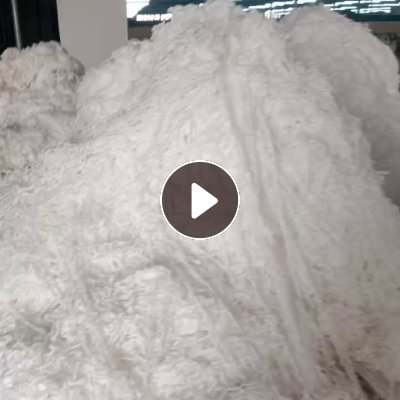 长期出售白色的涤纶丝，涤纶废丝，月供20吨左右