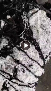 长期大量出售黑色,白色的涤棉干丝,涤棉弹丝,涤棉废丝,涤棉开花料,现货二十吨左右