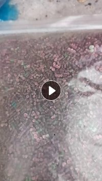 出售杂色PP无纺布颗粒，过60目，也有过100目的，长期供货