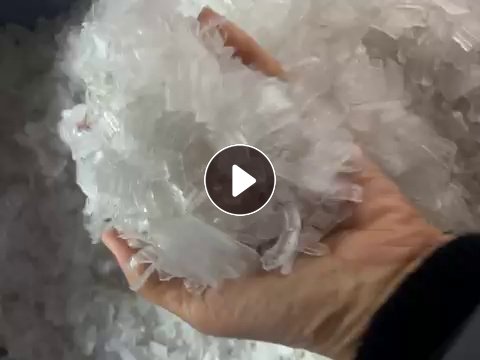 出售透明PC酒瓶盖破碎料