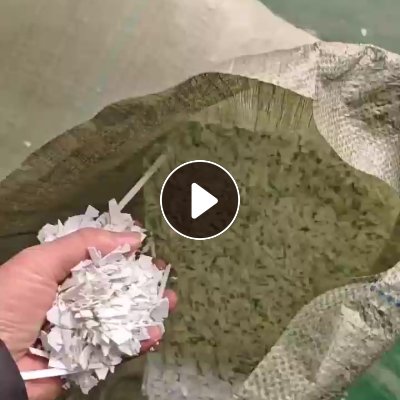 出售pp片材破碎料，乳白色，浮水，比重0.9几