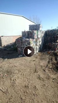 出售PP花涂料桶压块，现货九米六一车