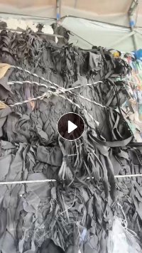 长期出售黑色无纺布边角料，沉水料，现货有十几吨，货在广州