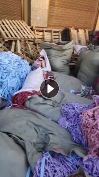 出售纯化纤，废丝废布，现货10吨，月供10吨，河南周口