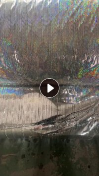 出售PET镀铝膜，厚度5丝，现货十几吨，可以拿来清洗破碎