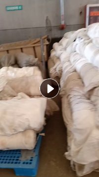 出售白色的针织布料，针织涤纶废布，针织布，涤纶布，现货几十吨，可以造粒用