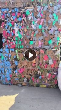 长期出售宝塔纸管压块,彩管压块,工业纸管压块