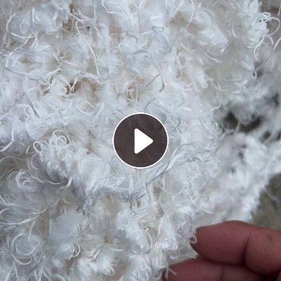 出售复合麻花丝,涤纶废丝,含水量50%左右