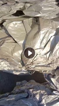 长期出售铝塑膜，装过炭黑粉