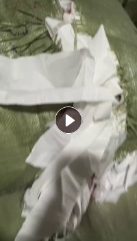 长期出售白色的纯棉废布,纯棉碎布,纯棉布块,现货六七吨