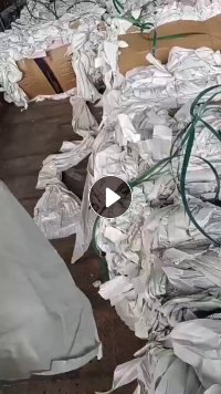 出售塑料膜炼油料，现货十几吨