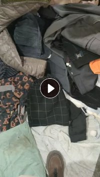 长期大量出售旧衣服黑料