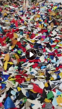 出售PP花桶破碎料，涂料桶破碎料，现货20多吨