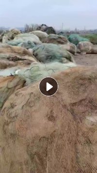 出售废旧渔网,尼龙鱼网,量大