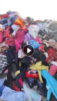 长期出售旧衣服黑料，一个月有100-200吨，货在河南驻马店