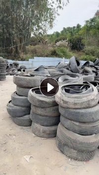 长期出售分割套好的小钢丝胎废料