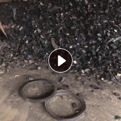 出售轮胎胶块，钢丝胎胶块，现货30吨