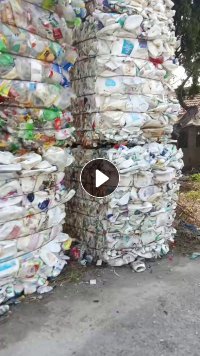 出售PET瓶砖压块