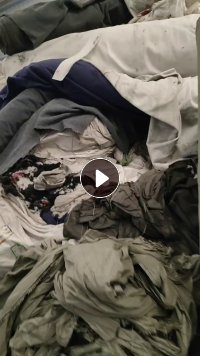 现货处理一批涤纶纤维，涤纶废布，统货卖，现货10多吨，货在山东德州