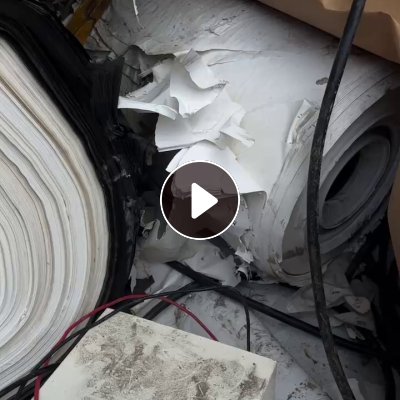 长期出售家具木纹纸废料