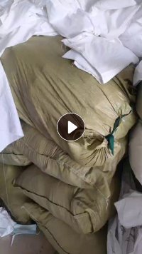 出售刀口布，梭织布，涤棉材质，有白色和绿色，货在山东潍坊