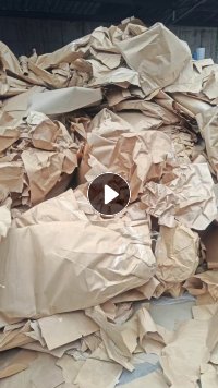 出售包大卷筒原纸的外包装牛皮纸，带一小部分膜