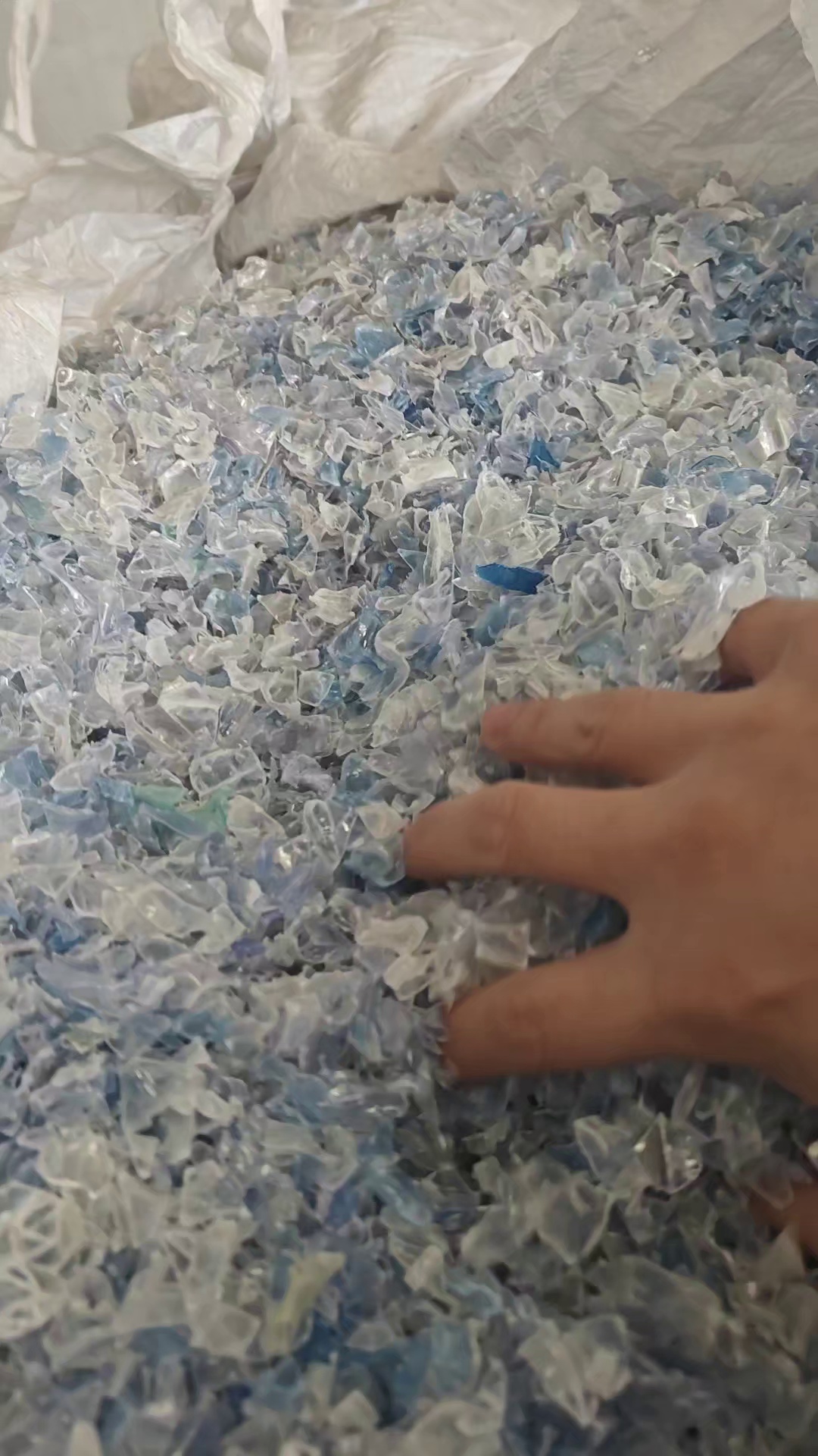 大量出售热洗蓝白片