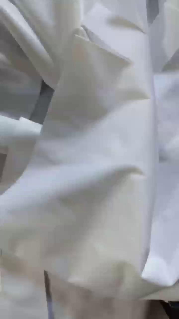 长期出售家纺厂下来的白色纯涤纶废布，厂在江苏苏州