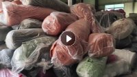 厂家长期大量出售库存布,库存法兰绒布,绒布,素色现货几十吨