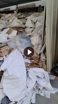 长期大量出售PVC墙布生产边角料