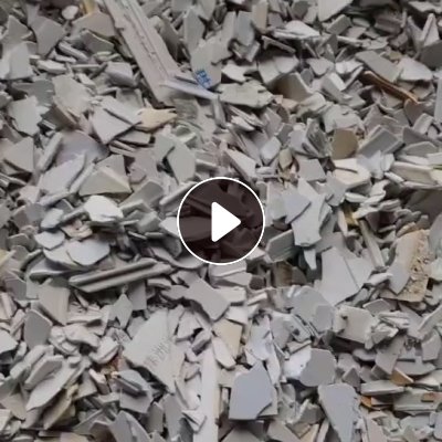 出售PVC塑钢破碎料，彩钢破碎料，混合白钢破碎料