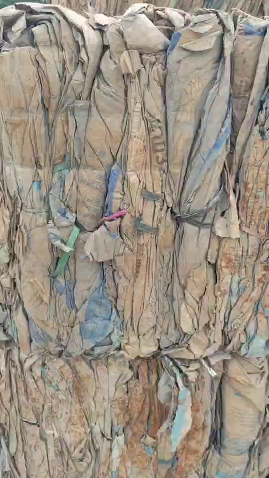 长期出售废水泥纸袋，两层三层混合，三层百分六十