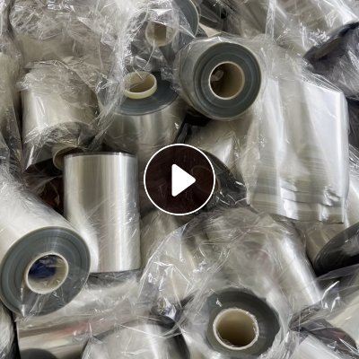求购透明PET滑膜，无胶膜，卷筒压包都可以