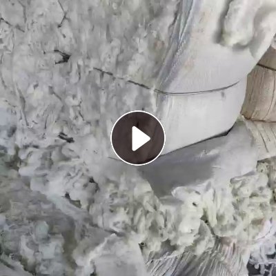 长期出售化纤回丝开出来的线头棉，可以纺纱用，厂在山东济宁