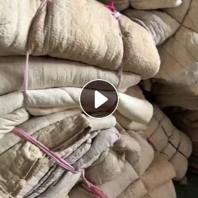 长期出售旧棉被，旧棉花，不含化纤，用紫光灯罩过，货在江西上饶