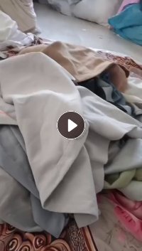 长期大量出售窗帘布，涤纶废布，不分颜色，月供50吨，货在浙江柯桥