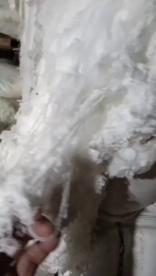 长期出售加弹机下来的氨纶废丝，氨纶水丝，含水量百分之三四十左右，现货十多吨