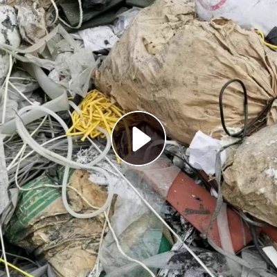 出售废塑料Pe pvc适合炼油填充