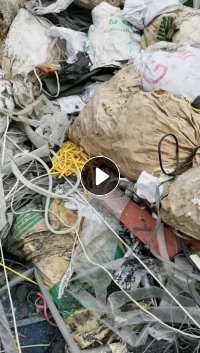 出售废塑料Pe pvc适合炼油填充