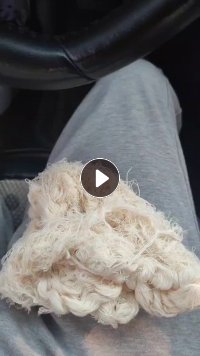 厂家长期出售纯棉废纱线，每天都有货出来，厂江苏南通