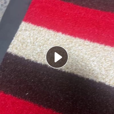 厂家出售库存地垫（底部PVC，上面PP），成卷的，十几吨