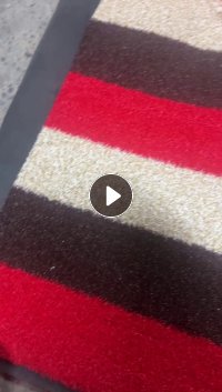 厂家出售库存地垫（底部PVC，上面PP），成卷的，十几吨