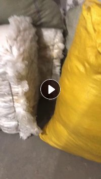 长期出售干造低压膜废料，纺织厂下来的